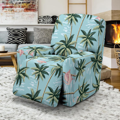 Palm Tree Pattern Print Design PT05 Recliner Slipcover-JORJUNE.COM