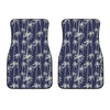 Palm Tree Pattern Print Design PT06 Car Floor Mats-JORJUNE.COM