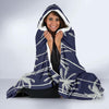 Palm Tree Pattern Print Design PT06 Hooded Blanket-JORJUNE.COM