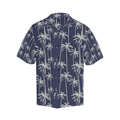 Palm Tree Pattern Print Design PT06 Men Hawaiian Shirt-JorJune