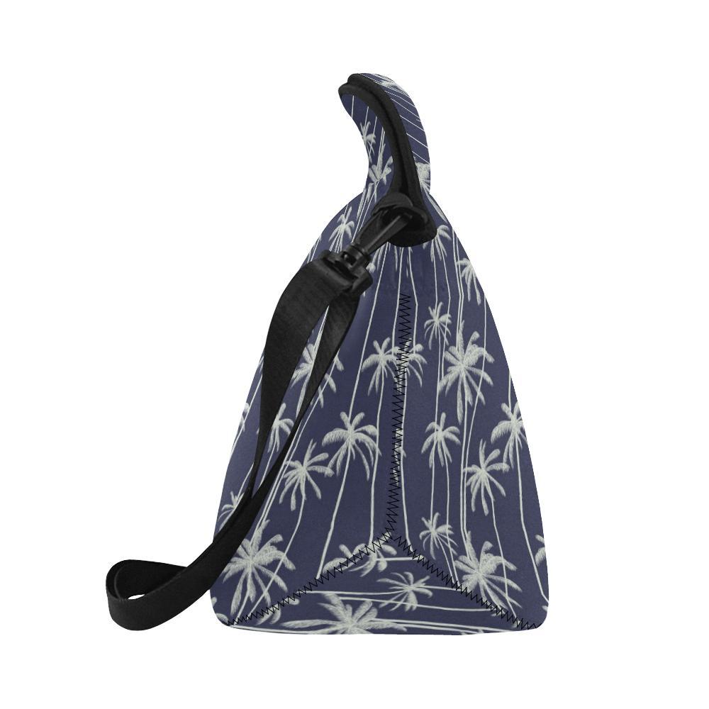 Palm Tree Pattern Print Design PT06 Neoprene Lunch Bag-JorJune