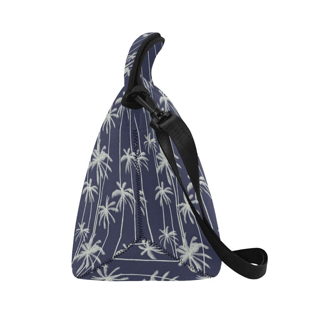 Palm Tree Pattern Print Design PT06 Neoprene Lunch Bag-JorJune
