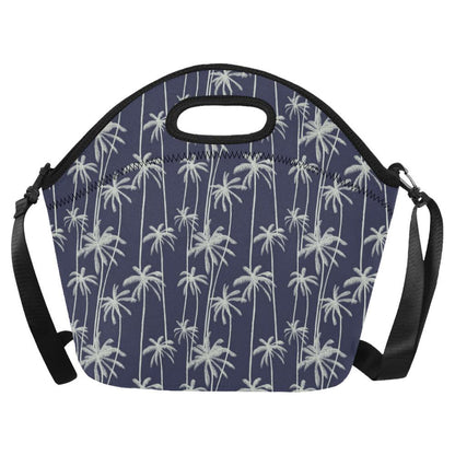Palm Tree Pattern Print Design PT06 Neoprene Lunch Bag-JorJune