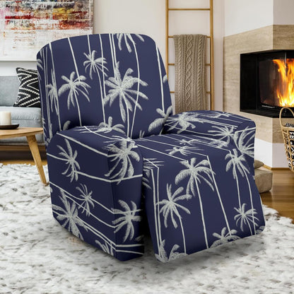 Palm Tree Pattern Print Design PT06 Recliner Slipcover-JORJUNE.COM