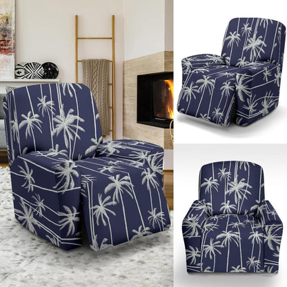 Palm Tree Pattern Print Design PT06 Recliner Slipcover-JORJUNE.COM