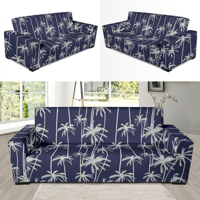 Palm Tree Pattern Print Design PT06 Sofa Slipcover-JORJUNE.COM