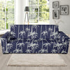 Palm Tree Pattern Print Design PT06 Sofa Slipcover-JORJUNE.COM