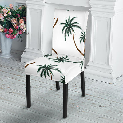 Palm Tree Pattern Print Design PT07 Dining Chair Slipcover-JORJUNE.COM