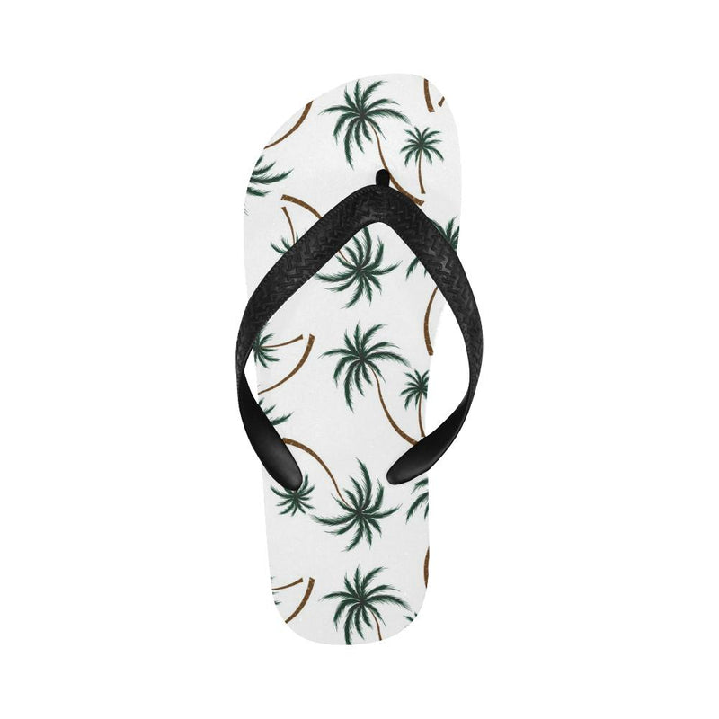 Palm Tree Pattern Print Design PT07 Flip Flops-JorJune