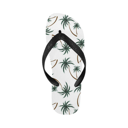 Palm Tree Pattern Print Design PT07 Flip Flops-JorJune
