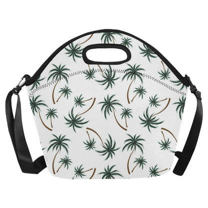 Palm Tree Pattern Print Design PT07 Neoprene Lunch Bag-JorJune