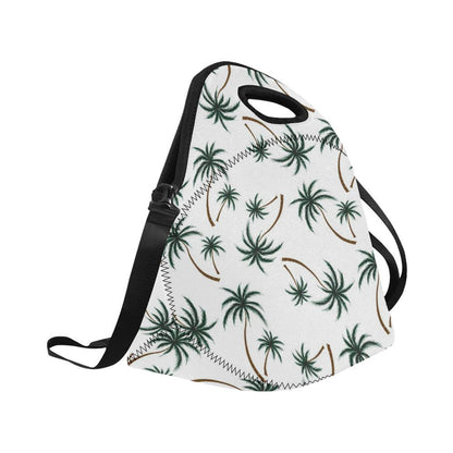 Palm Tree Pattern Print Design PT07 Neoprene Lunch Bag-JorJune