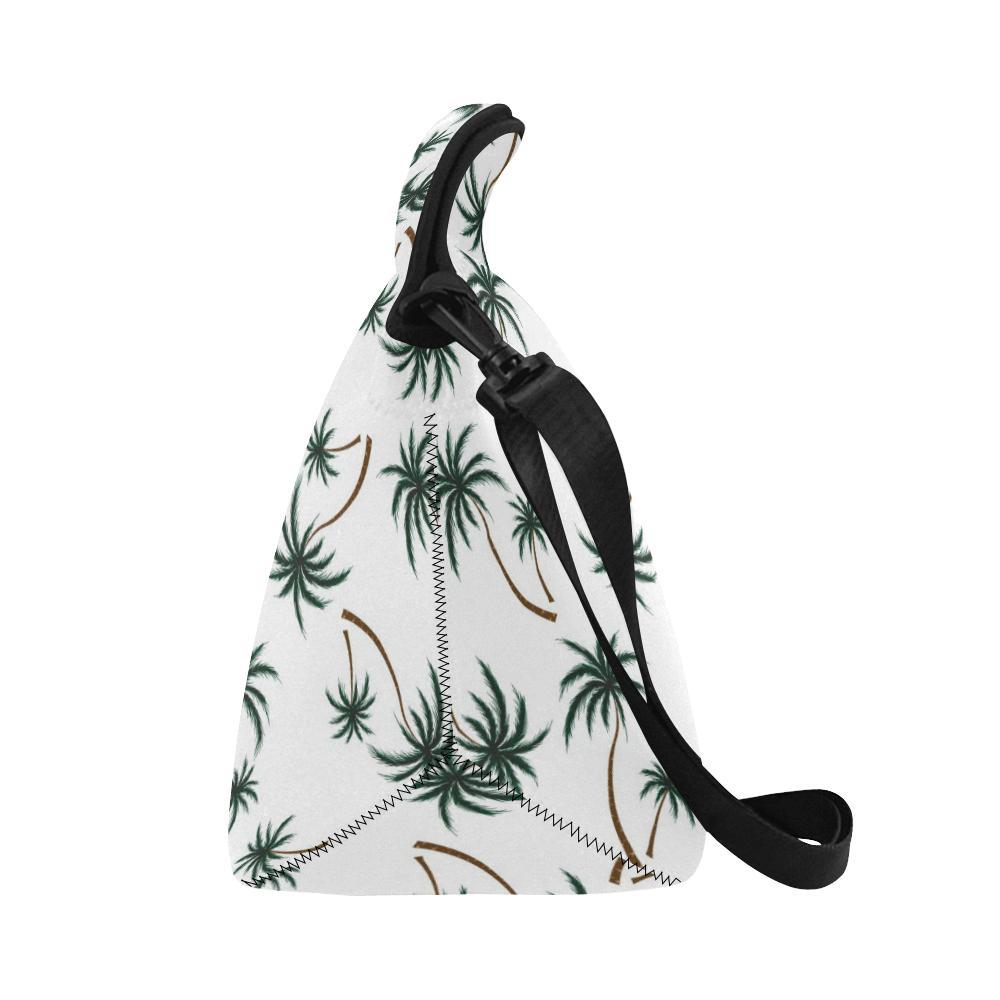 Palm Tree Pattern Print Design PT07 Neoprene Lunch Bag-JorJune