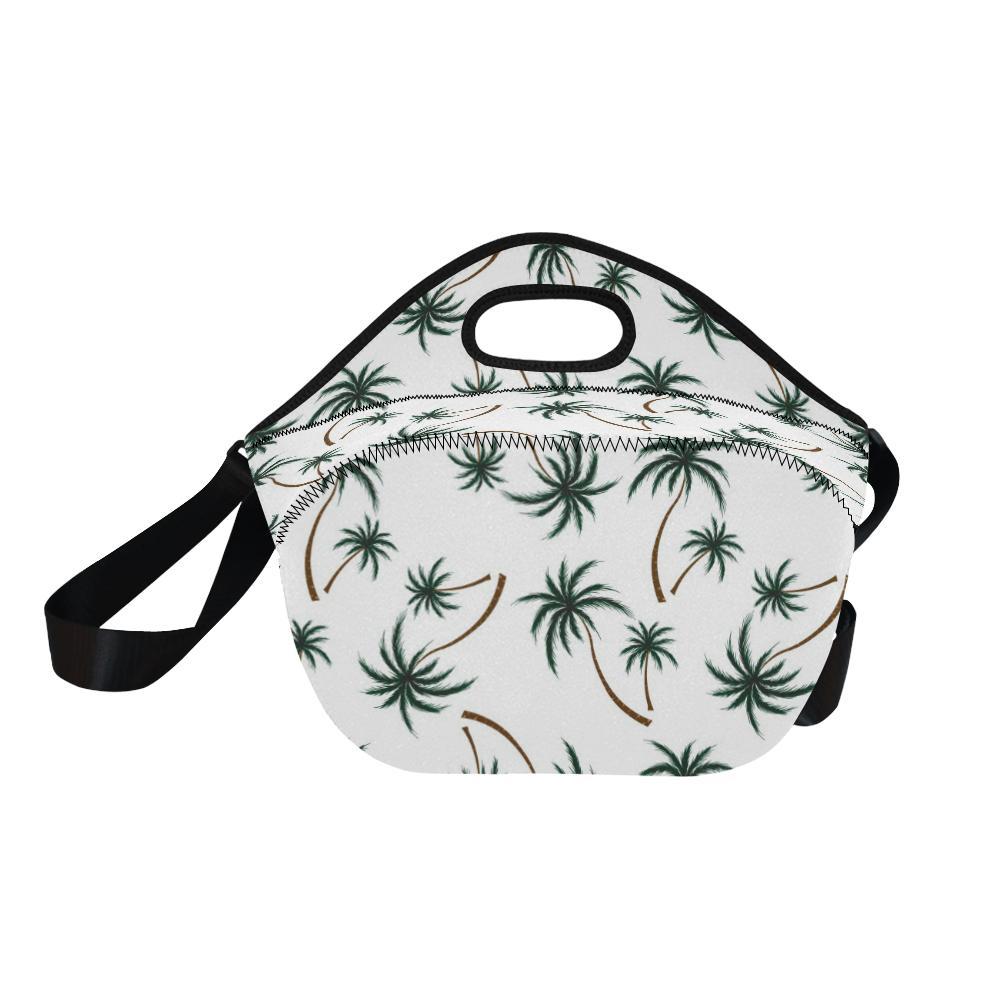Palm Tree Pattern Print Design PT07 Neoprene Lunch Bag-JorJune