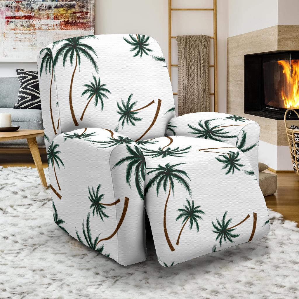 Palm Tree Pattern Print Design PT07 Recliner Slipcover-JORJUNE.COM