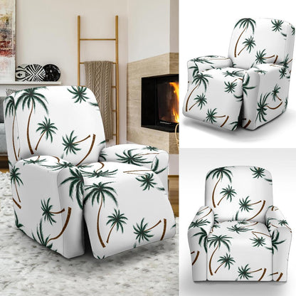 Palm Tree Pattern Print Design PT07 Recliner Slipcover-JORJUNE.COM