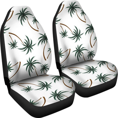 Palm Tree Pattern Print Design PT07 Universal Fit Car Seat Covers-JorJune