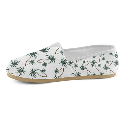 Palm Tree Pattern Print Design PT07 Women Casual Shoes-JorJune.com