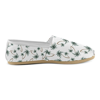 Palm Tree Pattern Print Design PT07 Women Casual Shoes-JorJune.com