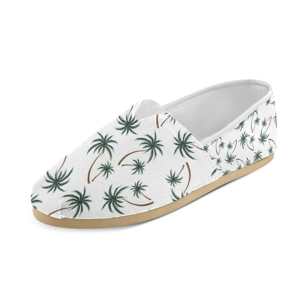 Palm Tree Pattern Print Design PT07 Women Casual Shoes-JorJune.com