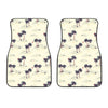 Palm Tree Pattern Print Design PT08 Car Floor Mats-JORJUNE.COM