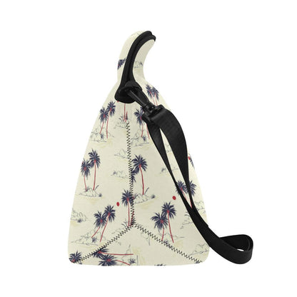 Palm Tree Pattern Print Design PT08 Neoprene Lunch Bag-JorJune