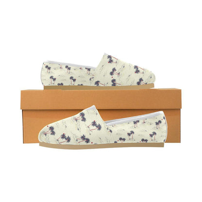 Palm Tree Pattern Print Design PT08 Women Casual Shoes-JorJune.com