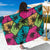 Palm Tree Pattern Print Design PT09 Sarong Pareo Wrap-JORJUNE.COM