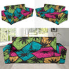 Palm Tree Pattern Print Design PT09 Sofa Slipcover-JORJUNE.COM