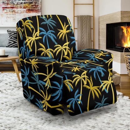Palm Tree Pattern Recliner Slipcover-JORJUNE.COM