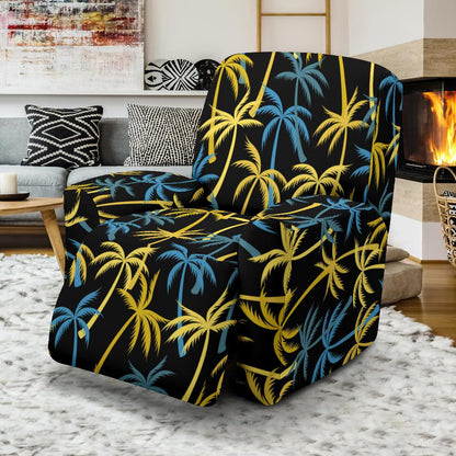 Palm Tree Pattern Recliner Slipcover-JORJUNE.COM