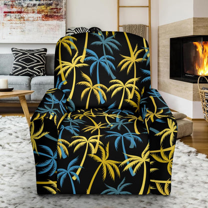 Palm Tree Pattern Recliner Slipcover-JORJUNE.COM