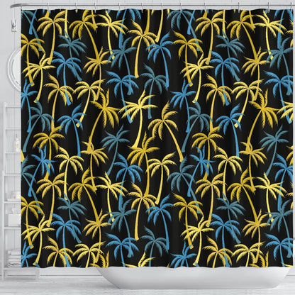 Palm Tree Pattern Shower Curtain