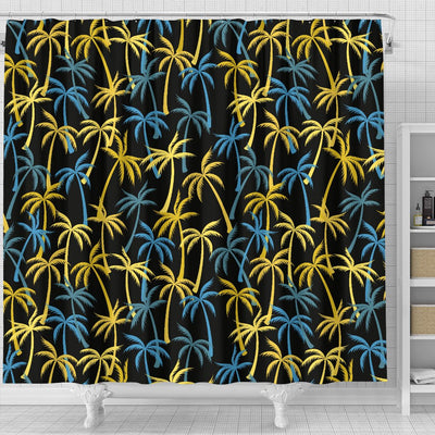 Palm Tree Pattern Shower Curtain