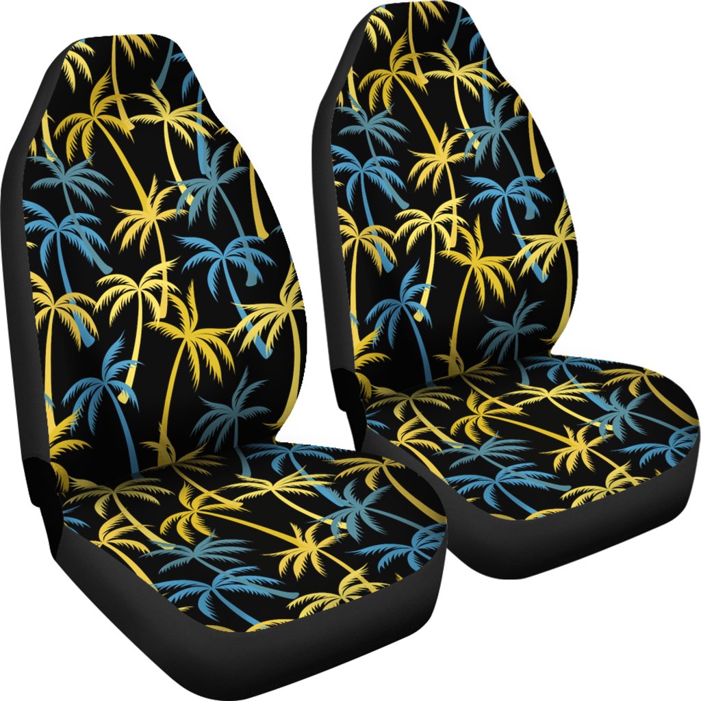 Palm Tree Pattern Universal Fit Car Seat Covers