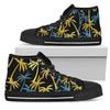 Palm Tree Pattern Women High Top Shoes