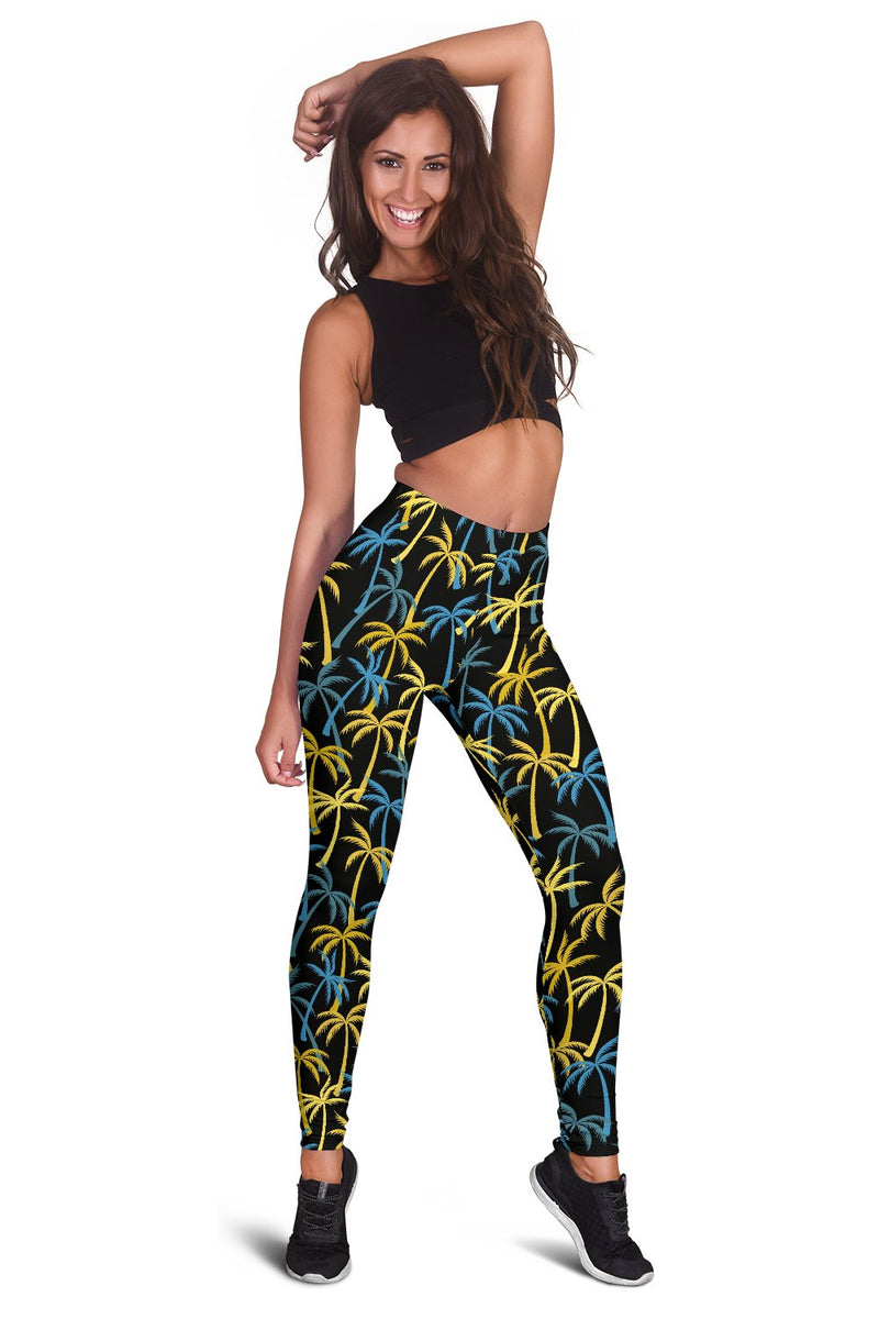 Palm Tree Pattern Women Leggings