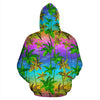 Palm Tree Rainbow Pattern All Over Print Hoodie