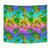 Palm Tree Rainbow Pattern Tapestry