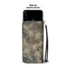 Palm Tree Camouflage Wallet Phone Case