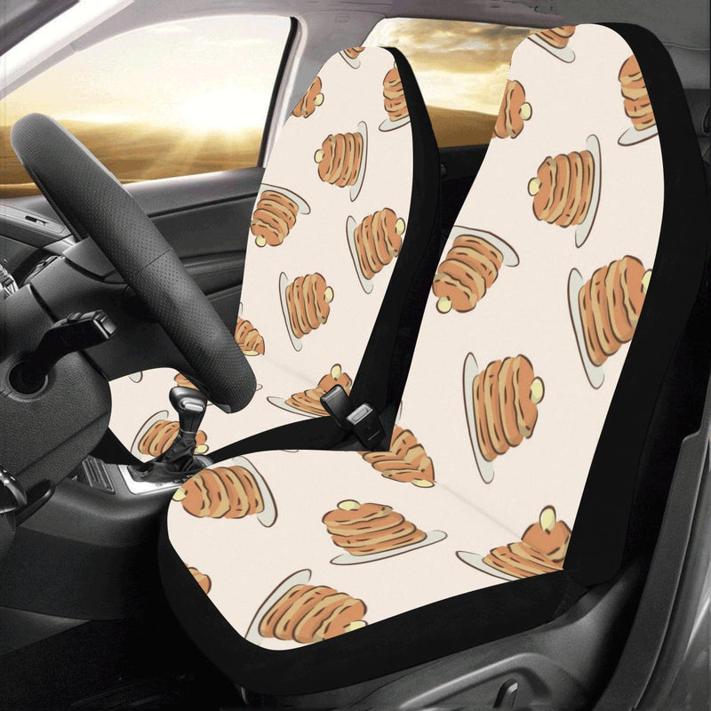 Pancake Pattern Print Design A01 Car Seat Covers (Set of 2)-JORJUNE.COM