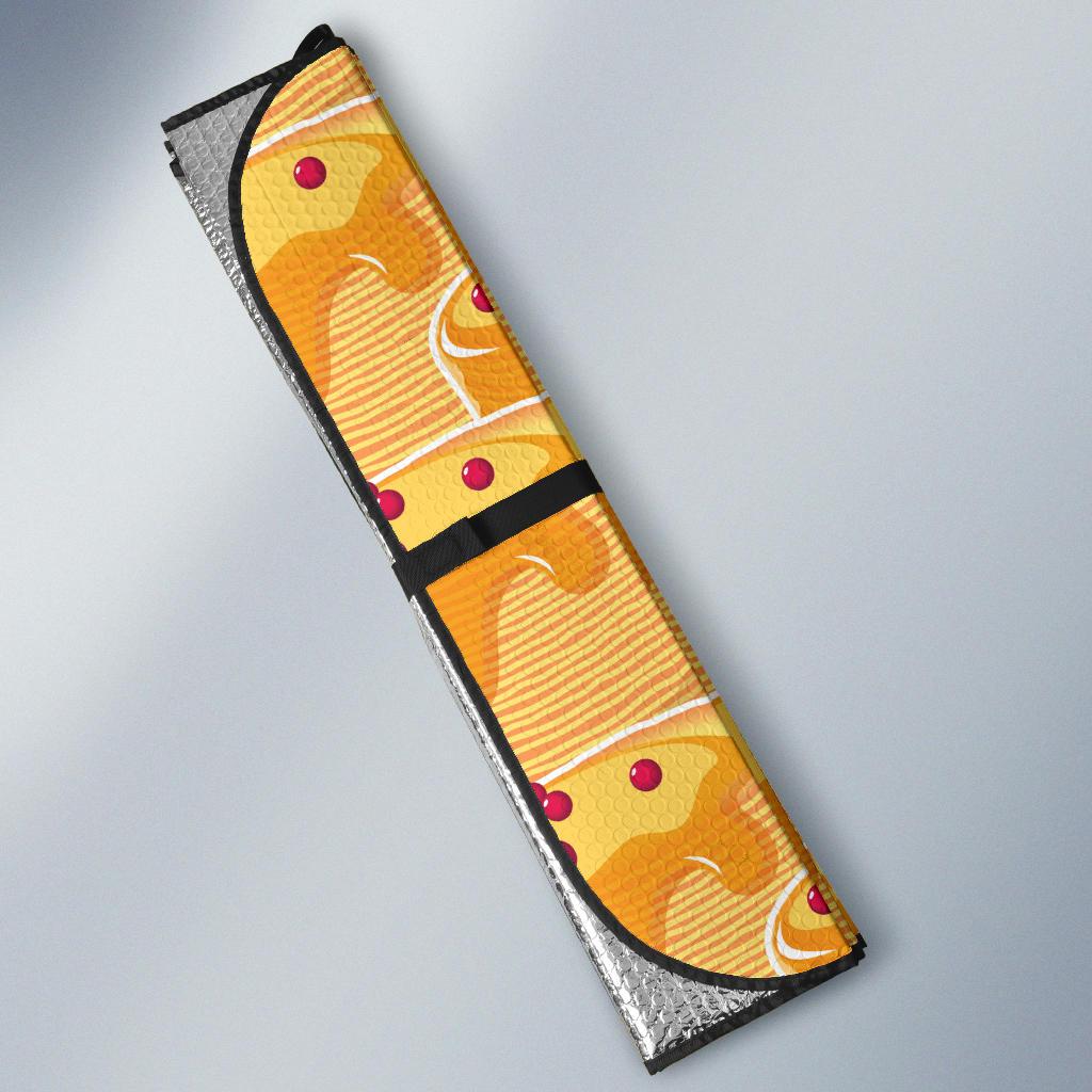 Pancake Pattern Print Design A04 Car Sun Shades-JORJUNE.COM