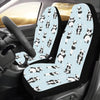 Panda Pattern Print Design A01 Car Seat Covers (Set of 2)-JORJUNE.COM