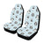 Panda Pattern Print Design A01 Car Seat Covers (Set of 2)-JORJUNE.COM