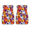 Pansy Pattern Print Design PS01 Car Floor Mats-JORJUNE.COM