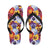 Pansy Pattern Print Design PS01 Flip Flops-JorJune