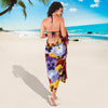 Pansy Pattern Print Design PS01 Sarong Pareo Wrap-JORJUNE.COM