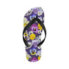 Pansy Pattern Print Design PS02 Flip Flops-JorJune