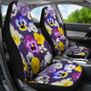 Pansy Pattern Print Design PS02 Universal Fit Car Seat Covers-JorJune