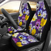 Pansy Pattern Print Design PS02 Universal Fit Car Seat Covers-JorJune